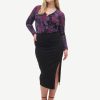 Clothing Penningtons | Faux-Wrap Midi Skirt - Addition Elle