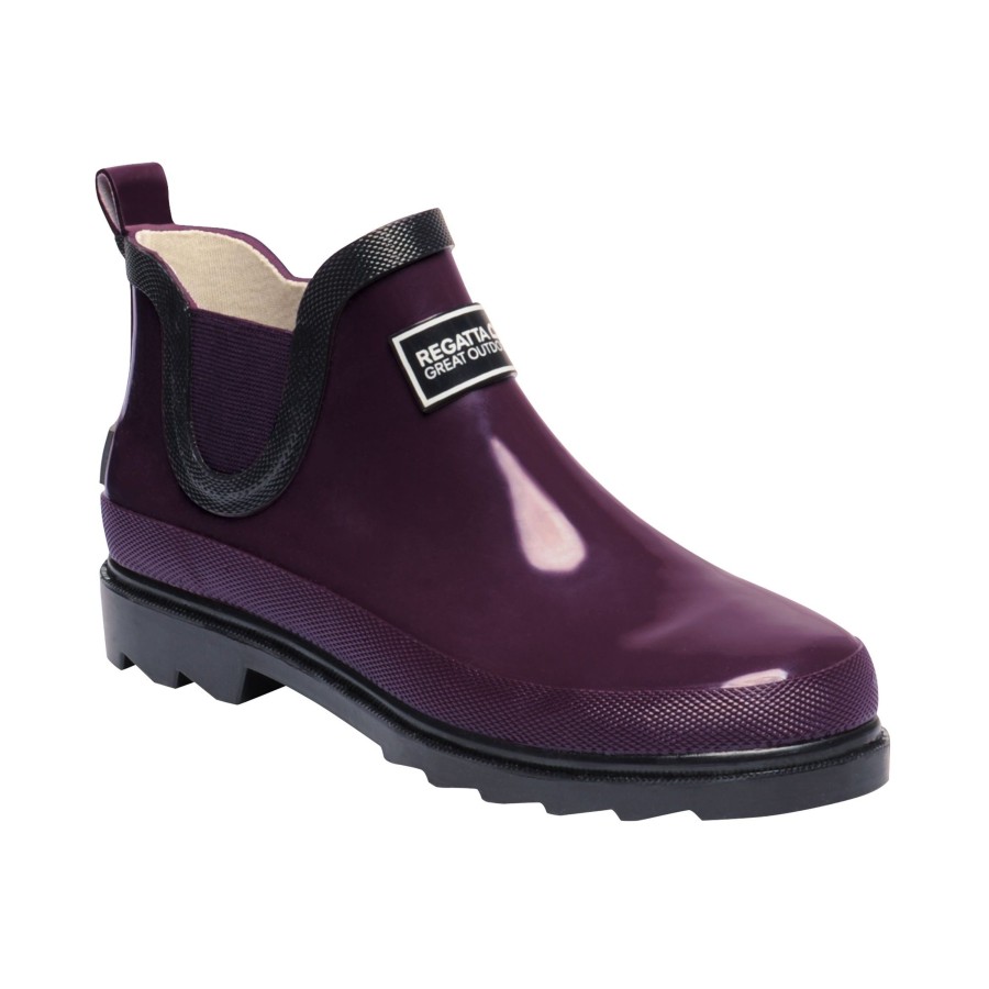 Shoes Penningtons | Regatta - Great Outdoors Womens/Ladies Harper Low Cut Wellington Boots - Penningtons