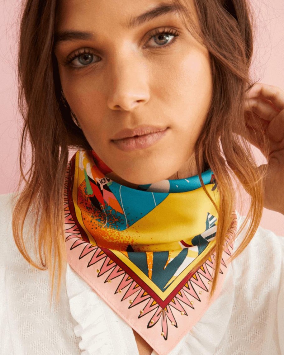 Accessories Penningtons | Surfin Scarf In Pink - Penningtons