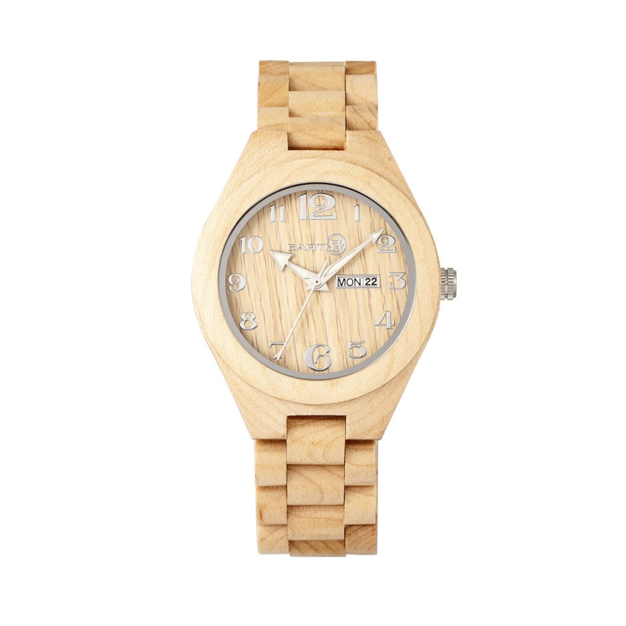 Accessories Penningtons | Earth Wood - Sapwood Bracelet Watch W/Date - Red - Penningtons