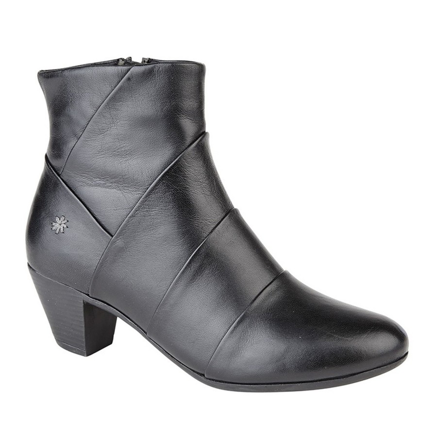 Shoes Penningtons | Cipriata - Womens/Ladies Ginerva Folded Vamp Ankle Boots - Penningtons