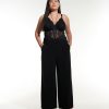 Addition Elle Penningtons Bottoms | Black Wide-Leg Pant - Addition Elle