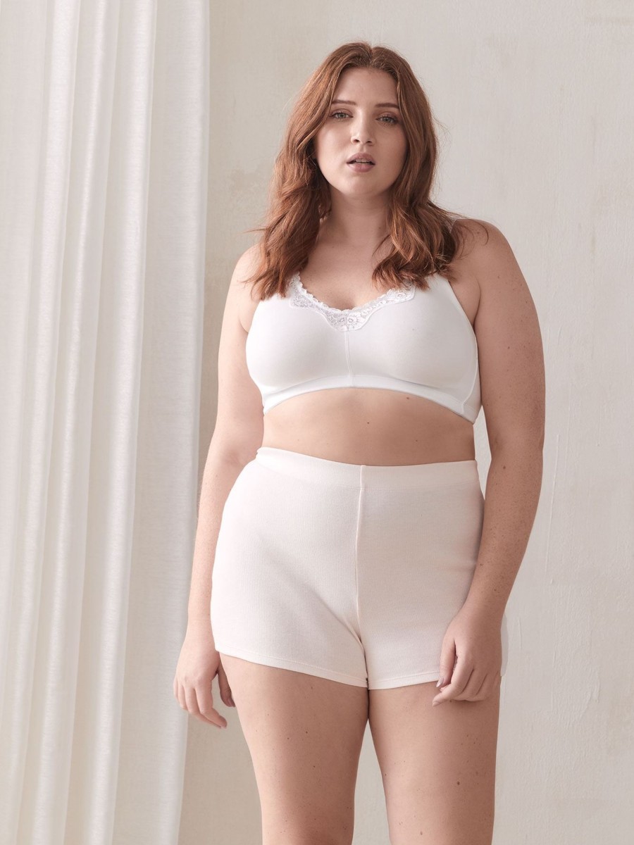 Addition Elle Penningtons | Wireless Cotton Bra, G & H Cups