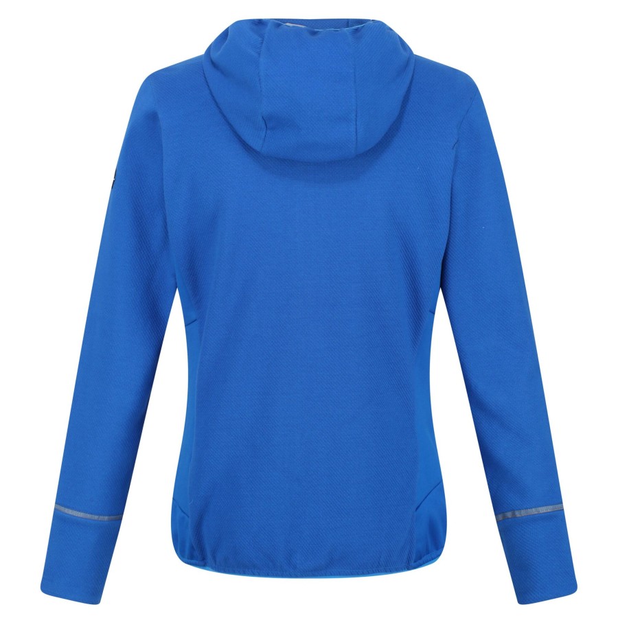 Clothing Penningtons | Regatta - Womens/Ladies Textured Fleece Full Zip Hoodie - Penningtons