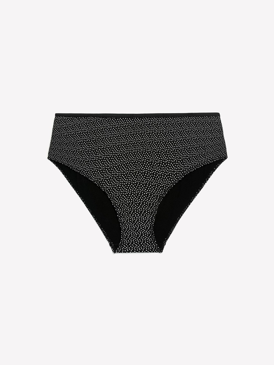 Lingerie Penningtons | High-Cut Cotton Brief With Polka-Dot Print - Ti Voglio