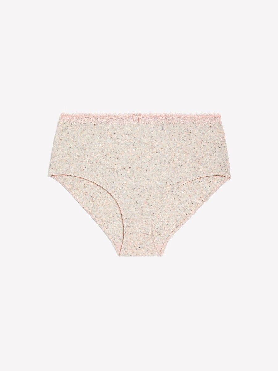 Lingerie Penningtons | Heather Brief With Lace Waist And Bow - Ti Voglio