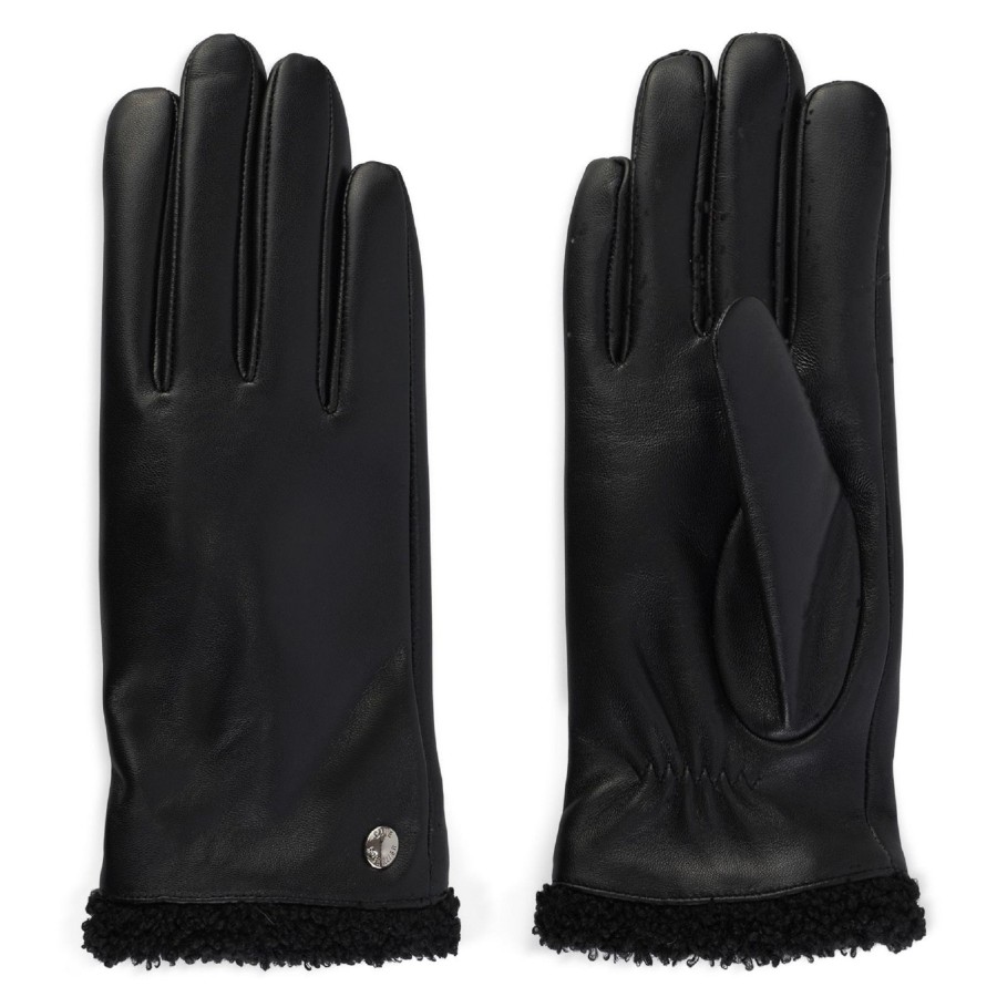 Accessories Penningtons | Cr Ladies - Glove With Sherpa Trim Cuff - Penningtons