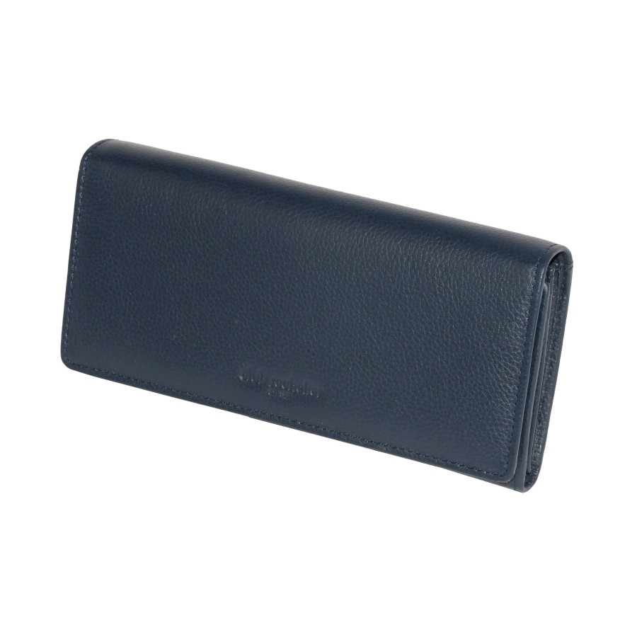 Accessories Penningtons | Club Rochelier Ladies' Leather Clutch Wallet With Gusset Pocket - Penningtons