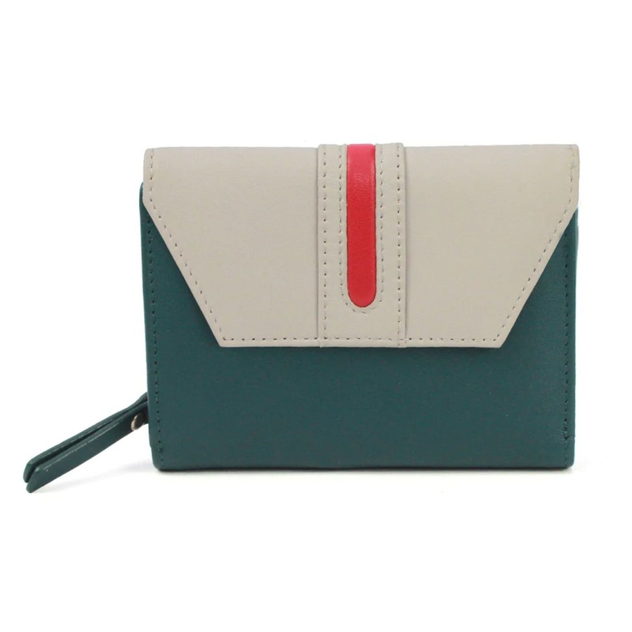 Accessories Penningtons | Eastern Counties Leather - Casey Contrast Panel Leather Coin Purse - Penningtons