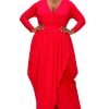 Clothing Penningtons | L I V D - Giuliana Tulip Hem Maxi Dress - Penningtons