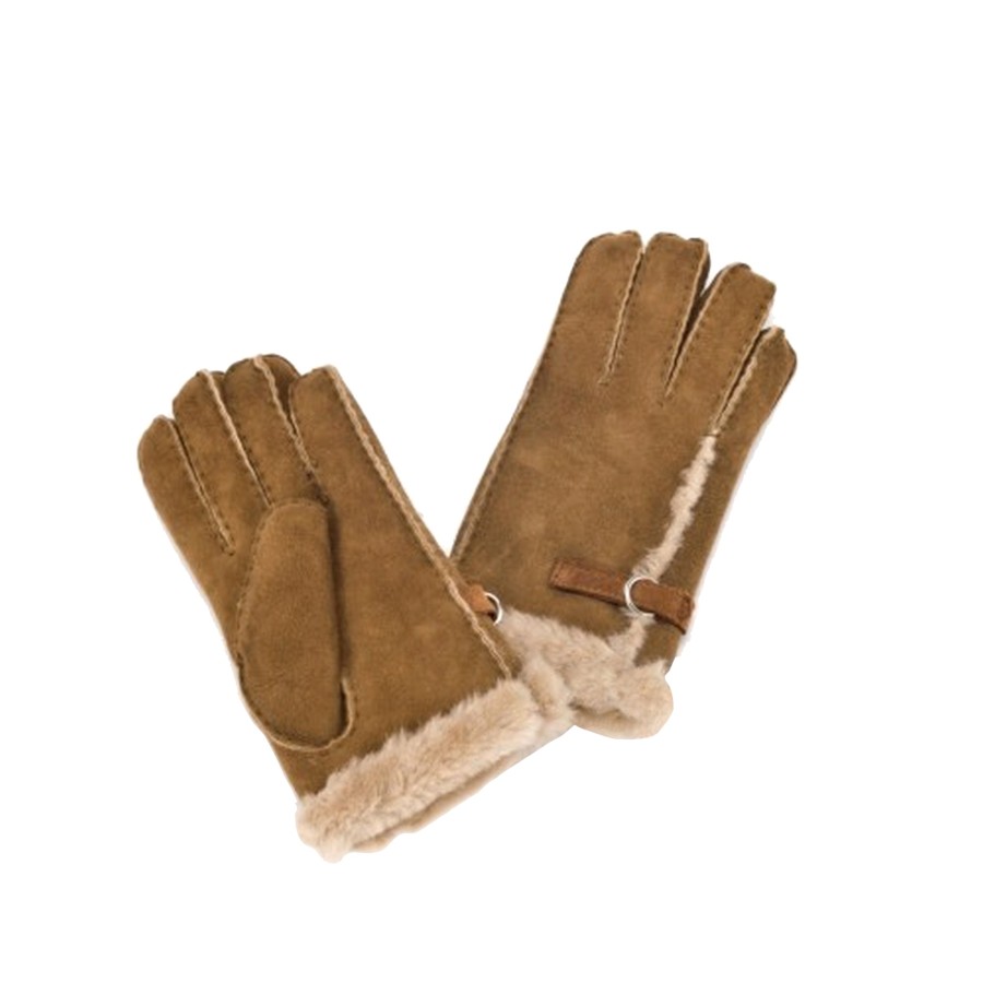 Accessories Penningtons | Eastern Counties Leather - Womens/Ladies Buckle Detail Sheepskin Gloves - Penningtons