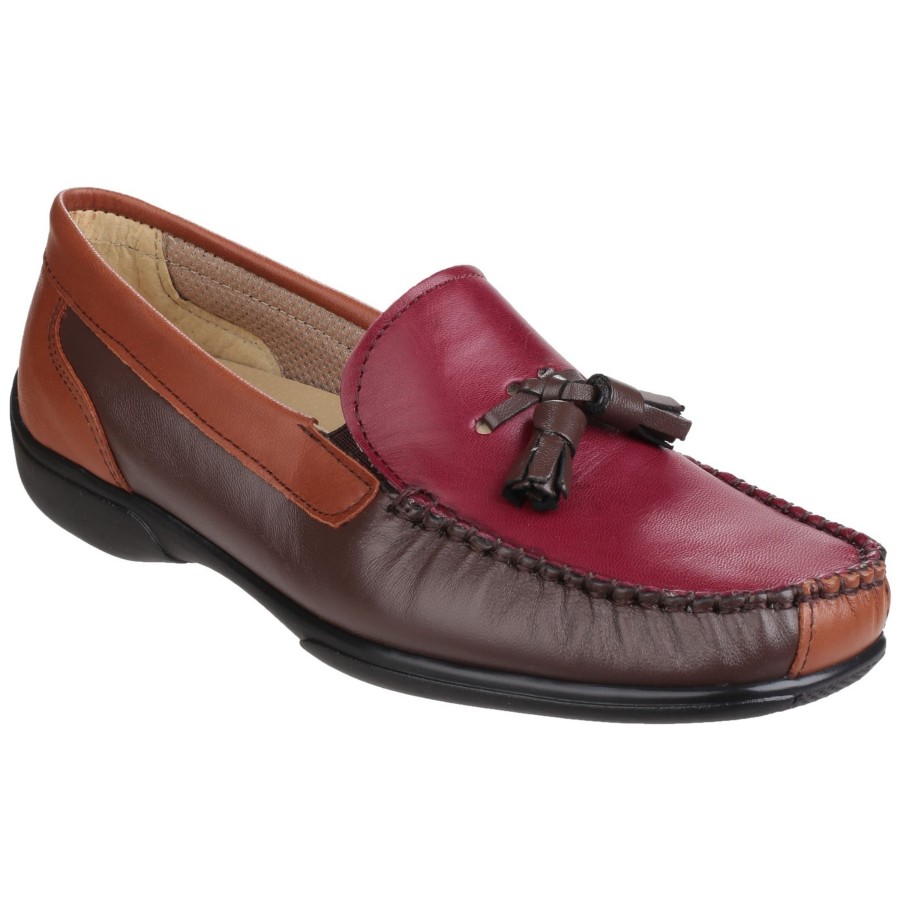 Shoes Penningtons | Cotswold - Biddlestone Ladies Moccasin / Womens Shoes - Penningtons