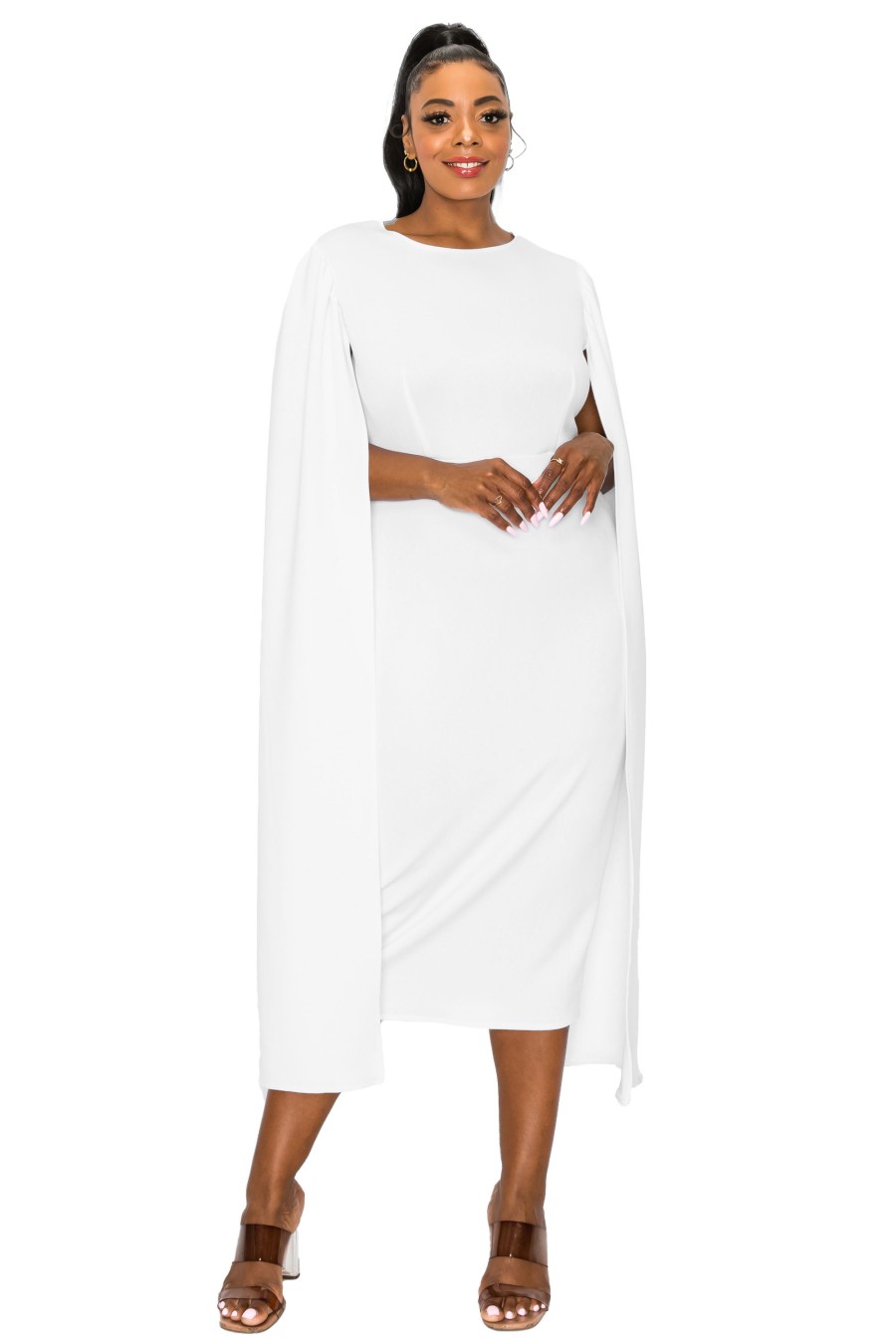 Clothing Penningtons | Naomi Cape Dress - L I V D - Penningtons