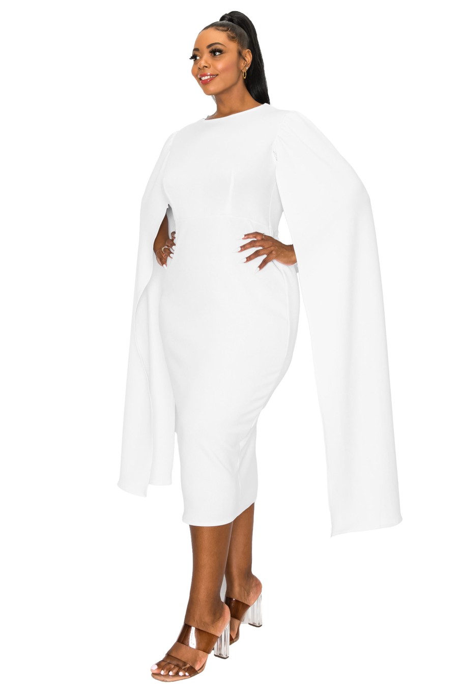 Clothing Penningtons | Naomi Cape Dress - L I V D - Penningtons