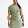 Clothing Penningtons | Short-Sleeve Crew-Neck Dress - Hyba | Regular