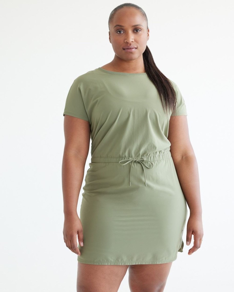 Clothing Penningtons | Short-Sleeve Crew-Neck Dress - Hyba | Regular